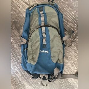 Camelbak Blue and Gray Backpack, Well-loved